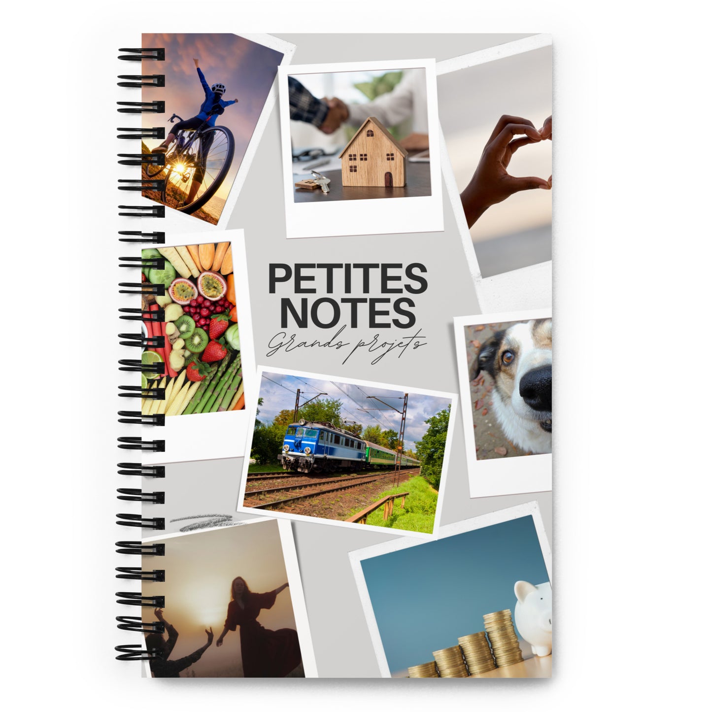 Notre carnet Vision-Board polaroïd