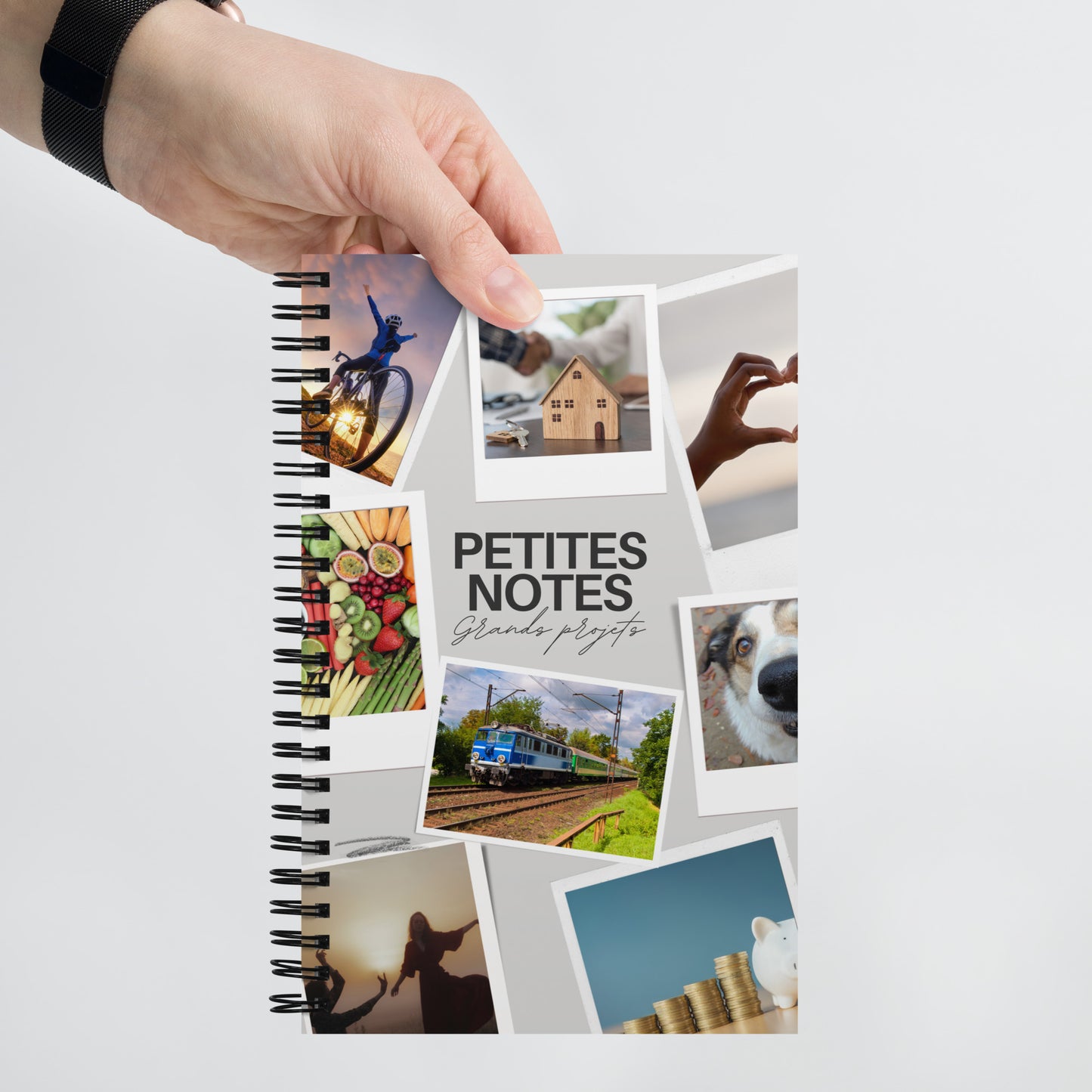 Notre carnet Vision-Board polaroïd